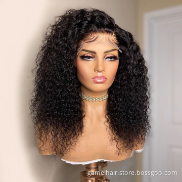 Unprocessed HD 360 Lace Front Wigs Vendor Wet and Wave 10a Raw Brazilian 100% Virgin Hair Lace Frontal Human Wig For Black Women